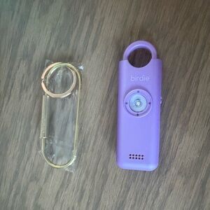 NEW NIB Birdie Personal Safety Alarm Purple